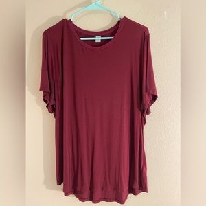 Maroon shirt